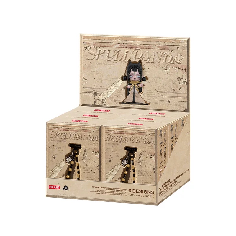 POPMART SKULLPANDA WHERE TIME  - Model Kit Anime Girl ulasan dan harga