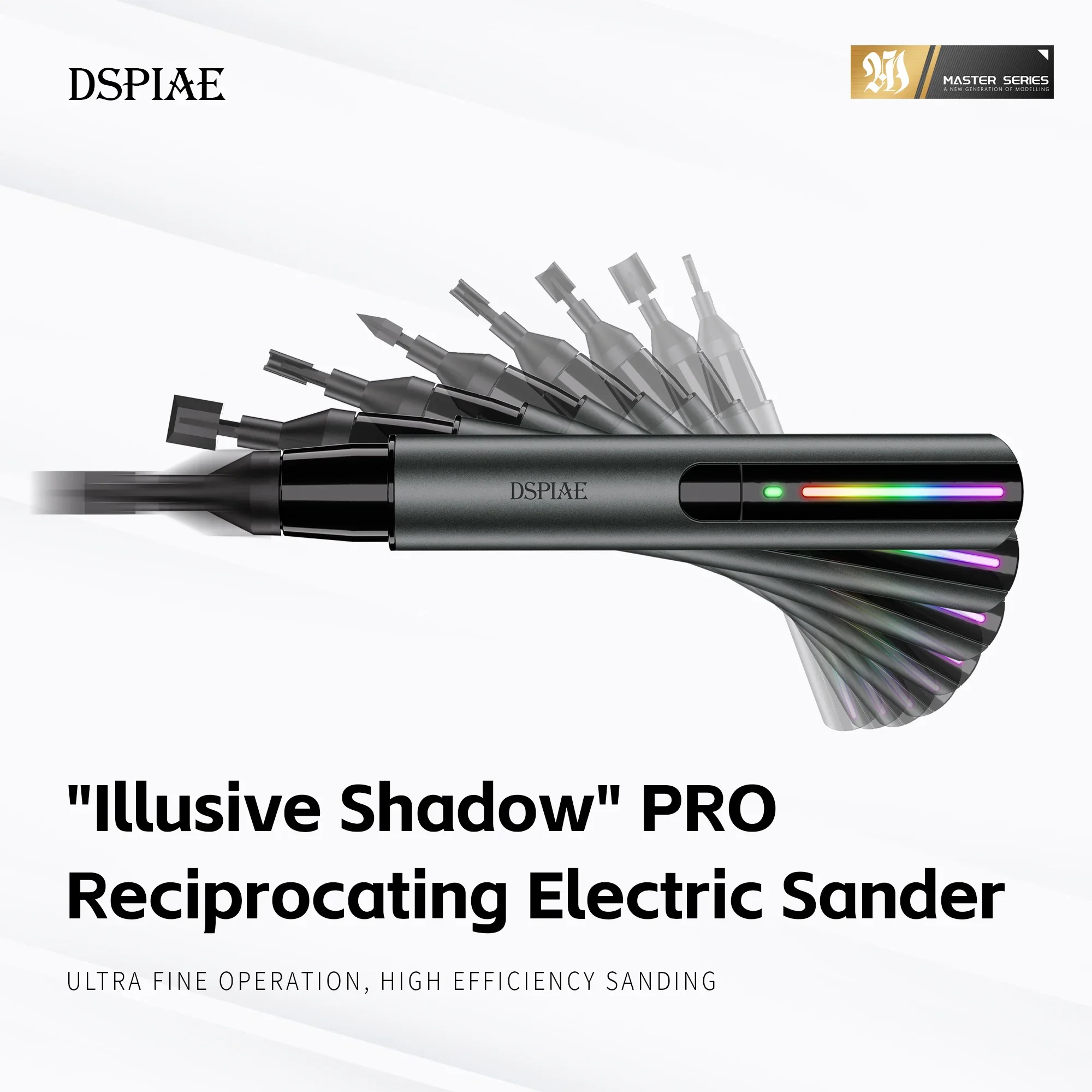 DSPIAE ES-A PRO Electric Sande - Model Kit Eva ulasan dan harga