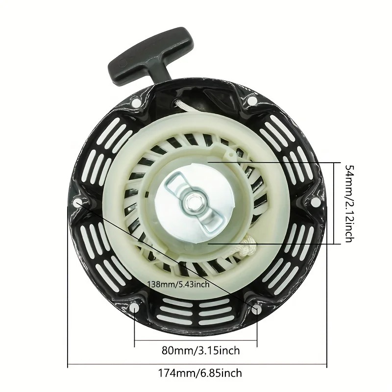 LUSQI Pull Start Recoil Starte - Model Kit Engine ulasan dan harga