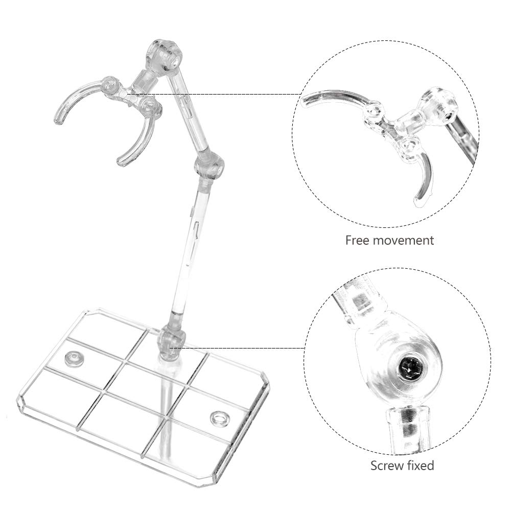 Clear Action Figure Stand,Asse - Model Kit Eva ulasan dan harga